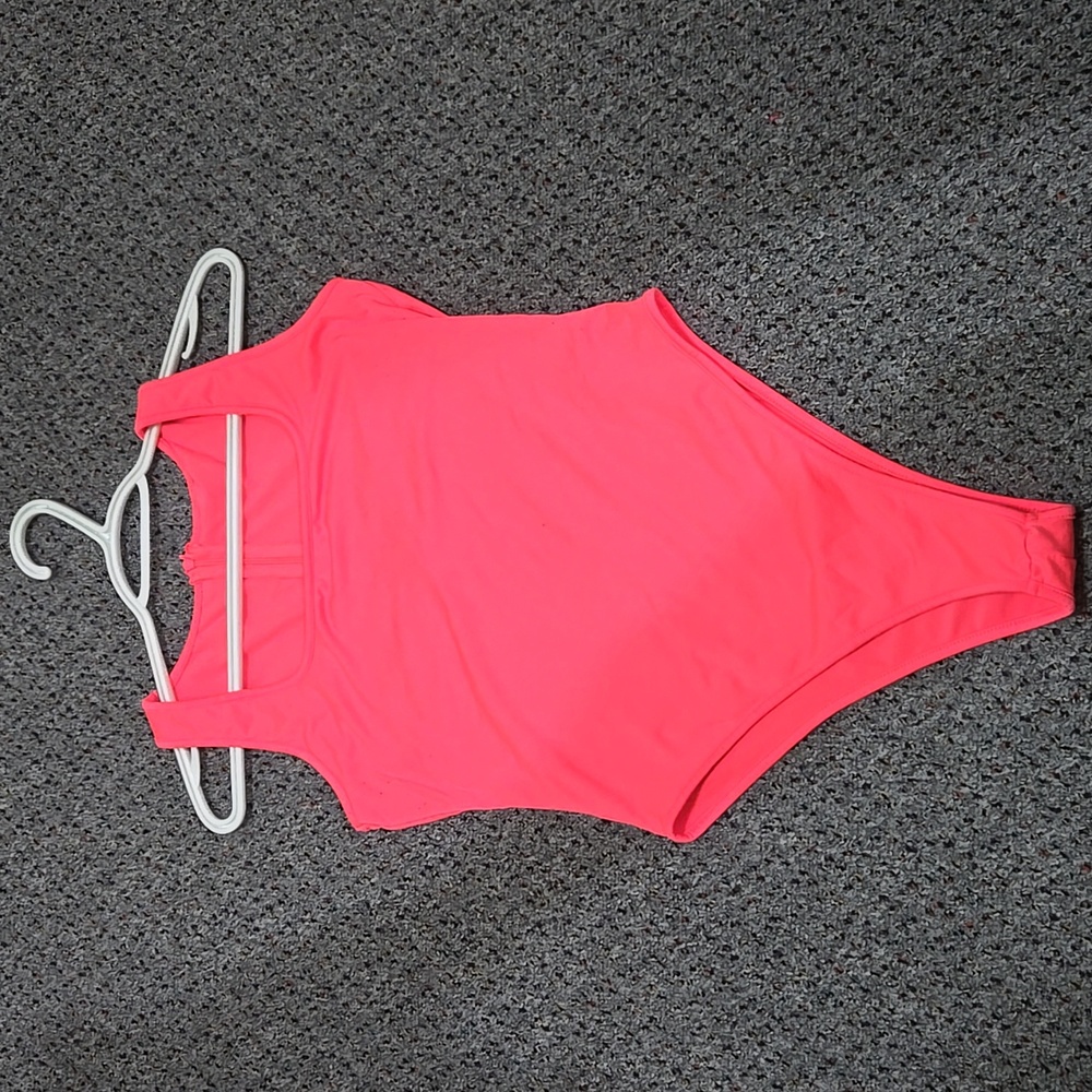 Hot pink bodysuit